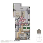 Apartamento com 2 Quartos à venda, 58m² no Balneario Copacabana, Caraguatatuba - Foto 20