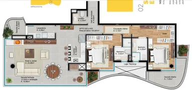 Apartamento com 2 Quartos à venda, 111m² no São Francisco, Bento Gonçalves - Foto 14