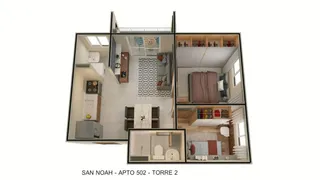 Apartamento com 2 Quartos à venda, 32m² no Parque do Engenho, São Paulo - Foto 15