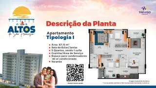 Apartamento com 2 Quartos à venda, 57m² no Jardim Sao Francisco, São Luís - Foto 11