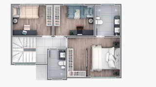 Casa de Condomínio com 3 Quartos à venda, 150m² no Jardim das Américas, Curitiba - Foto 14