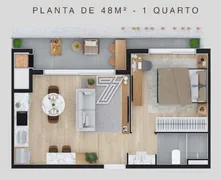 Studio com 1 Quarto à venda, 47m² no Batel, Curitiba - Foto 18