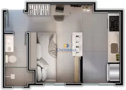 Apartamento com 1 Quarto à venda, 28m² no Prado Velho, Curitiba - Foto 17