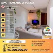 Apartamento com 2 Quartos à venda, 46m² no Vila Scarpelli, Santo André - Foto 1