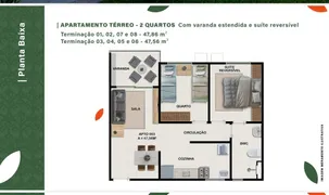 Apartamento com 2 Quartos à venda, 46m² no Dois Carneiros, Jaboatão dos Guararapes - Foto 7