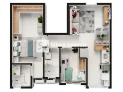 Apartamento com 2 Quartos à venda, 60m² no Segismundo Pereira, Uberlândia - Foto 6