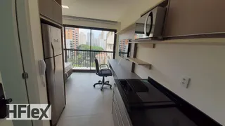 Apartamento com 1 Quarto para alugar, 24m² no Moema, São Paulo - Foto 1