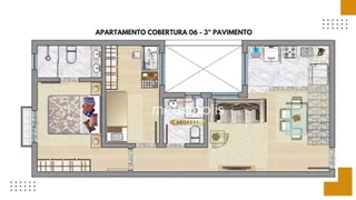 Cobertura com 2 Quartos à venda, 102m² no Vila Progresso, Santo André - Foto 4