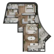 Apartamento com 3 Quartos à venda, 111m² no Ahú, Curitiba - Foto 25