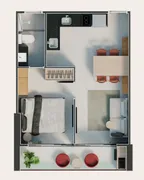 Apartamento com 1 Quarto à venda, 37m² no Aldeota, Fortaleza - Foto 17