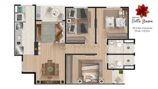 Apartamento com 3 Quartos para alugar, 74m² no Villa Branca, Jacareí - Foto 30