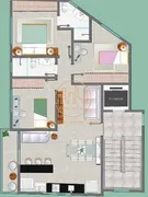 Apartamento com 3 Quartos à venda, 82m² no Vera Cruz, Contagem - Foto 17