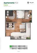 Apartamento com 2 Quartos à venda, 51m² no Parque Residencial Flamboyant, São José dos Campos - Foto 16