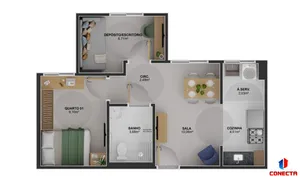Apartamento com 2 Quartos à venda, 44m² no Bicanga, Serra - Foto 18