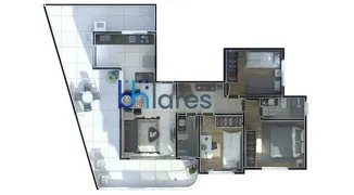 Apartamento com 3 Quartos à venda, 87m² no Cabral, Contagem - Foto 13