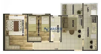 Apartamento com 2 Quartos para venda ou aluguel, 75m² no Bassan, Marília - Foto 11