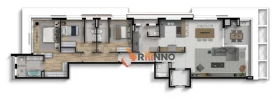Apartamento com 3 Quartos à venda, 174m² no Bigorrilho, Curitiba - Foto 2