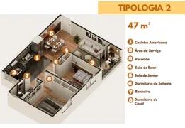 Apartamento com 2 Quartos à venda, 49m² no Parque Santa Rosa, Suzano - Foto 15