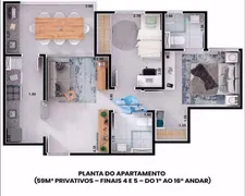 Apartamento com 2 Quartos à venda, 59m² no Vila Espirito Santo, Sorocaba - Foto 16