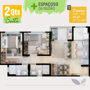 Apartamento com 2 Quartos à venda, 57m² no Jardim Helvécia, Aparecida de Goiânia - Foto 6