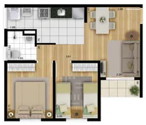 Apartamento com 2 Quartos à venda, 48m² no Jardim Yeda, Campinas - Foto 10
