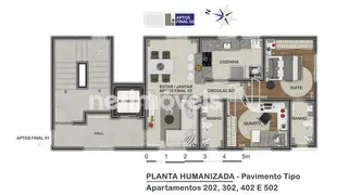 Apartamento com 2 Quartos à venda, 54m² no Ana Lucia, Sabará - Foto 4