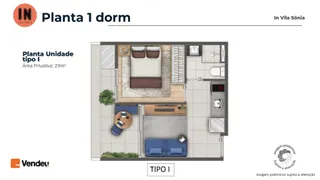 Apartamento com 1 Quarto à venda, 19m² no Vila Sônia, São Paulo - Foto 45