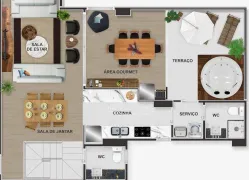 Apartamento com 3 Quartos à venda, 80m² no Capim Macio, Natal - Foto 10