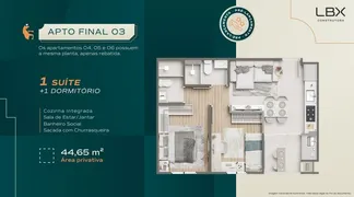 Apartamento com 2 Quartos à venda, 44m² no Parque Industrial, Maringá - Foto 10