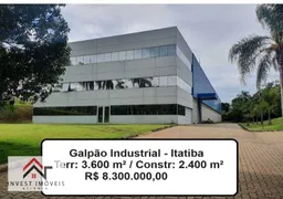 Galpão / Depósito / Armazém para venda ou aluguel, 2400m² no Loteamento Parque Empresarial Adelelmo Corradini, Itatiba - Foto 1