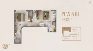 Apartamento com 1 Quarto à venda, 43m² no Campinas, São José - Foto 20