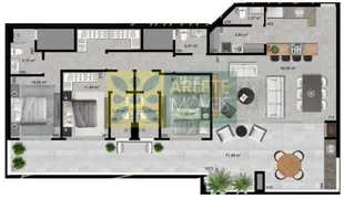 Apartamento com 3 Quartos à venda, 134m² no Bombas, Bombinhas - Foto 10