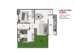 Apartamento com 2 Quartos à venda, 42m² no Novo Horizonte, Alagoinhas - Foto 31