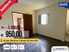 Casa com 1 Quarto para alugar, 60m² no Jardim Oliveiras, Taboão da Serra - Foto 1