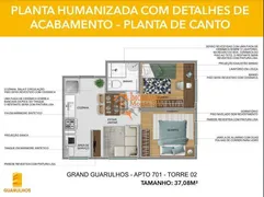 Apartamento com 2 Quartos à venda, 37m² no Vila Nova Bonsucesso, Guarulhos - Foto 17