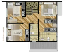 Casa de Condomínio com 3 Quartos à venda, 125m² no Campo Comprido, Curitiba - Foto 43