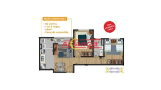 Apartamento com 2 Quartos à venda, 43m² no Jardim Aida, Guarulhos - Foto 9