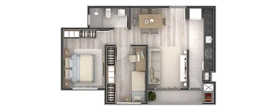 Apartamento com 2 Quartos à venda, 54m² no Santa Fé, Caxias do Sul - Foto 7