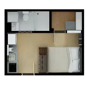 Kitnet com 1 Quarto para alugar, 20m² no Jardim São Paulo, São Paulo - Foto 23