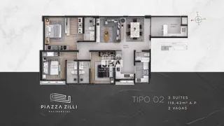 Apartamento com 3 Quartos à venda, 118m² no Centro, Itapema - Foto 6