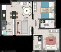 Apartamento com 2 Quartos à venda, 51m² no Marta Helena, Uberlândia - Foto 13