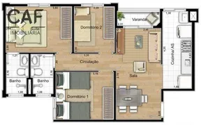 Apartamento com 3 Quartos à venda, 60m² no Vila Satúrnia, Campinas - Foto 2