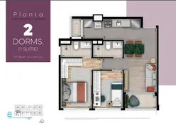 Apartamento com 2 Quartos à venda, 58m² no Guanabara, Campinas - Foto 2
