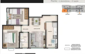 Apartamento com 2 Quartos à venda, 44m² no Fundação da Casa Popular, Campinas - Foto 7