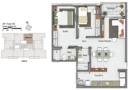 Apartamento com 2 Quartos à venda, 67m² no Cidade Universitaria Pedra Branca, Palhoça - Foto 16