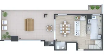 Apartamento com 3 Quartos à venda, 100m² no Água Verde, Curitiba - Foto 43