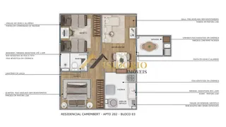 Apartamento com 1 Quarto à venda, 41m² no Tindiquera, Araucária - Foto 13