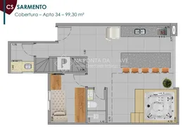Cobertura com 3 Quartos à venda, 102m² no Centro, São Bernardo do Campo - Foto 1