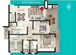 Apartamento com 3 Quartos à venda, 146m² no Centro, Guaratuba - Foto 12