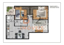 Casa de Condomínio com 2 Quartos à venda, 45m² no Vila Isolina Mazzei, São Paulo - Foto 15
